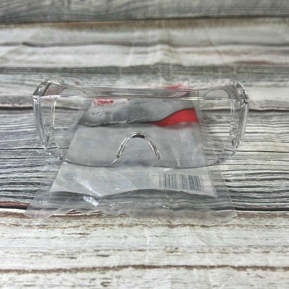 3M Clear Safety Glasses ( One Size Fit Most ) - Picture 1 of 6